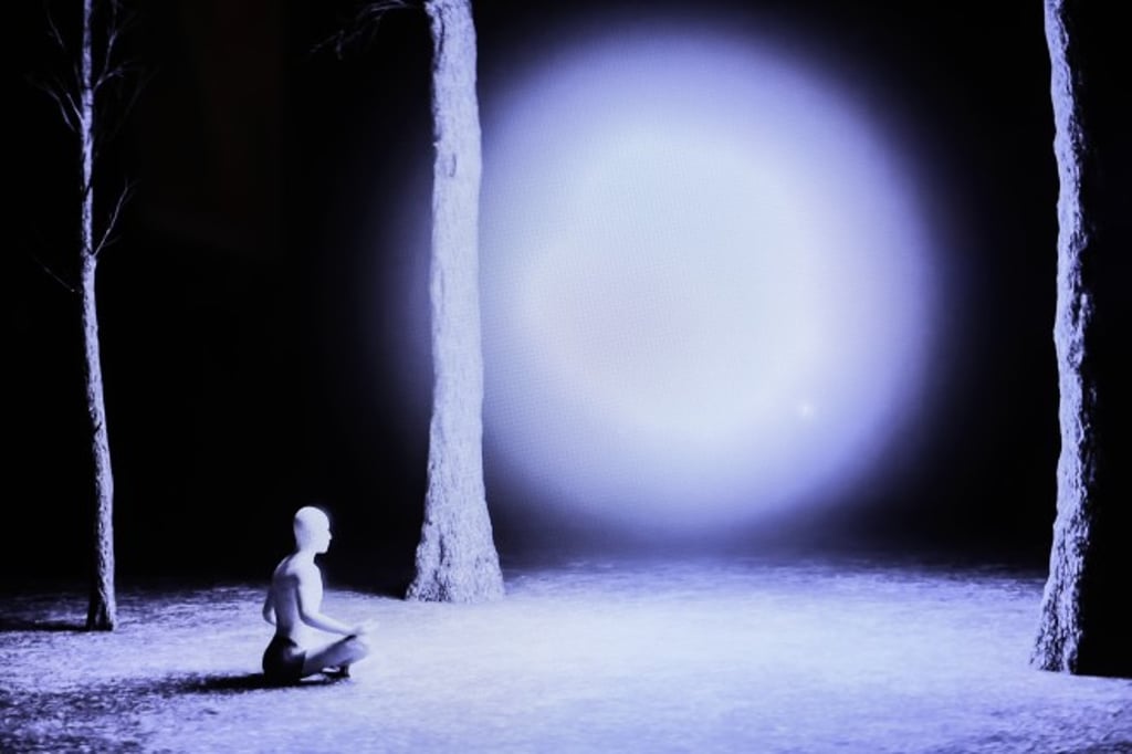 Gerry Li’s Rebirth 4.1 displayed at Digital Art Fair Xperience.